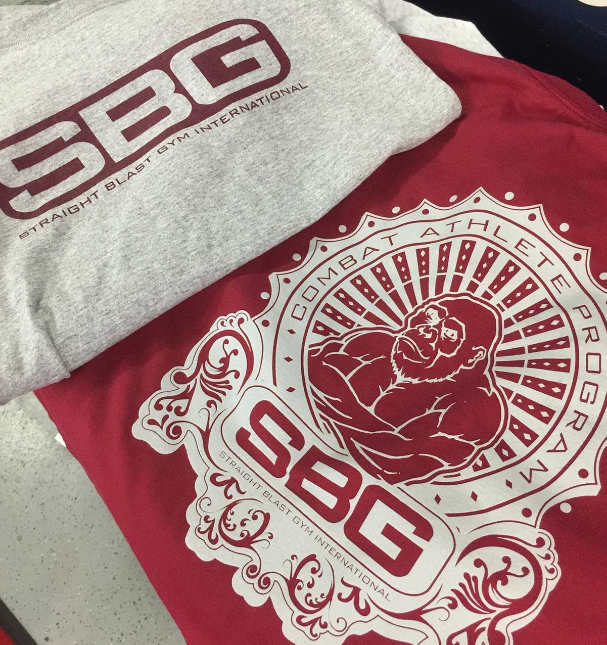 Montana SBG gym shirts