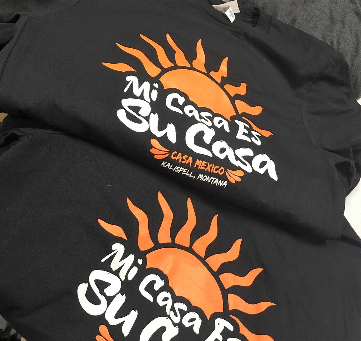 Casa Mexico Kalispell Restaurant shirts