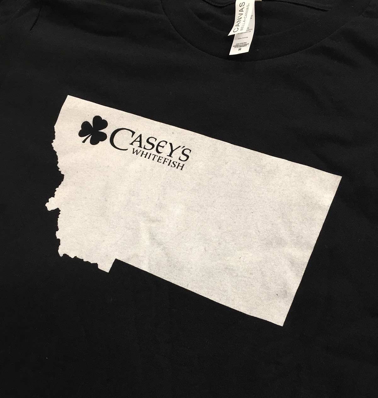 Caseys Whitefish Custom T Shirt