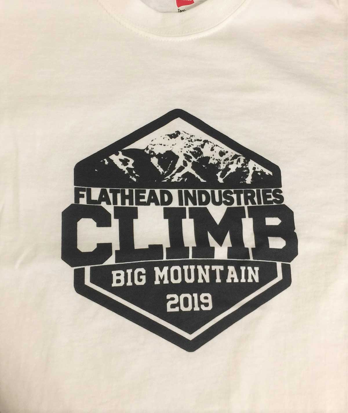 Flathead Industries event t shirt