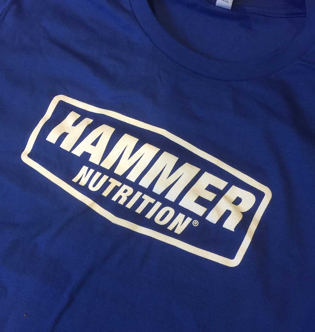 Hammer Nutrition Company T Shirt screen printing shirt