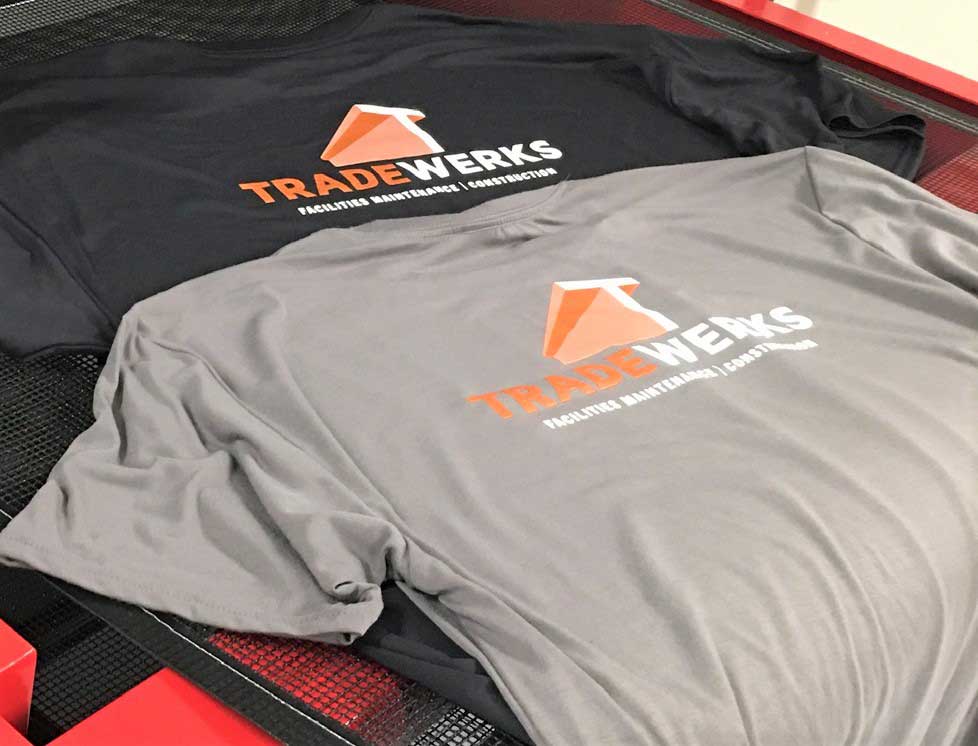 Construction shirts custom printed tee shirts
