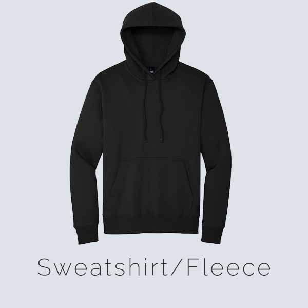 Sweatshirts and Fleece Apparel